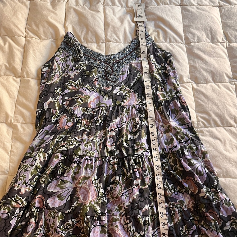 Free People Beaded Floral Dress - Picture 6 of 7